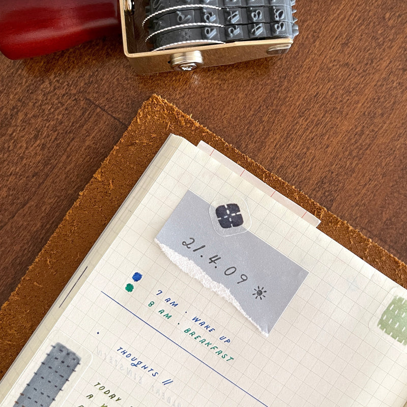 [Mizushima Stamp] Rotary Date "Soroban"