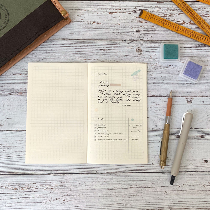 [MD] LIGHT Notebook - pack of 3 (B6 Slim)