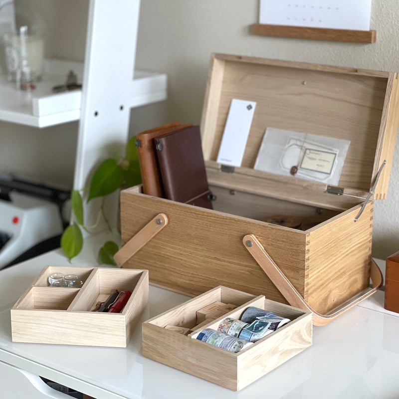 [Classiky] Chestnut Sewing Box