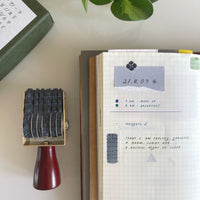 [Mizushima Stamp] Rotary Date "Soroban"