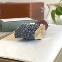 [Mizushima Stamp] Rotary Date "Soroban"