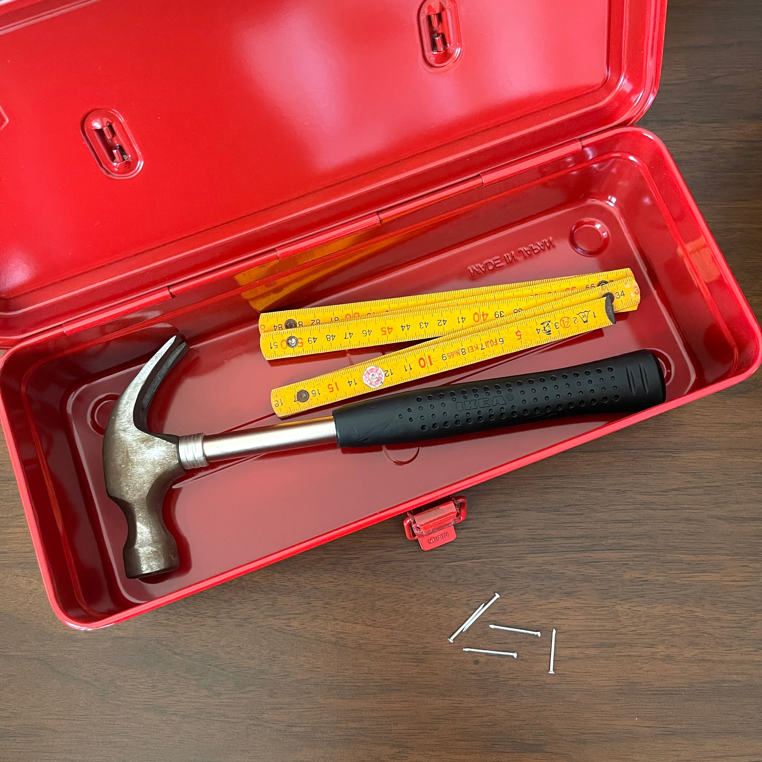 TOYO STEEL - Camber-top Toolbox Y-350 R (Red) – KOHEZI