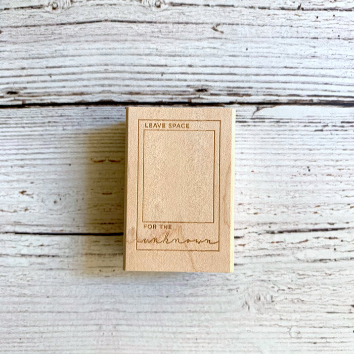 [BK Original Stamp] Leave Space for the Unknown