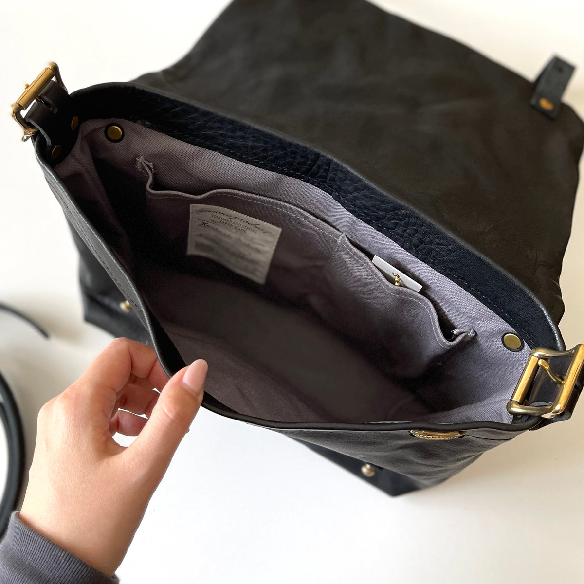 [TSL] Soft Look Leather Bag