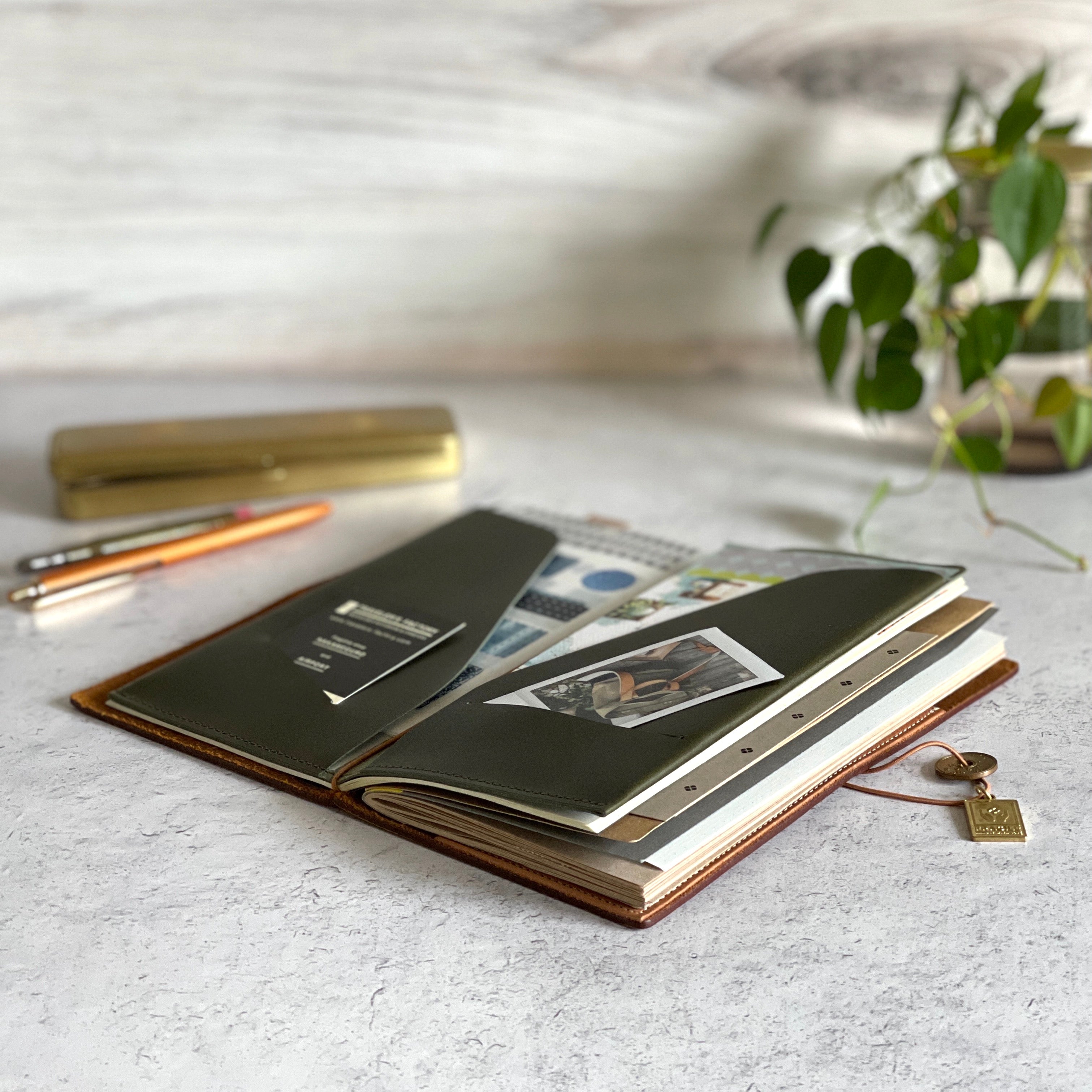 BKx1.61] Portfolio Folder // Olive (Regular) – Baum-kuchen