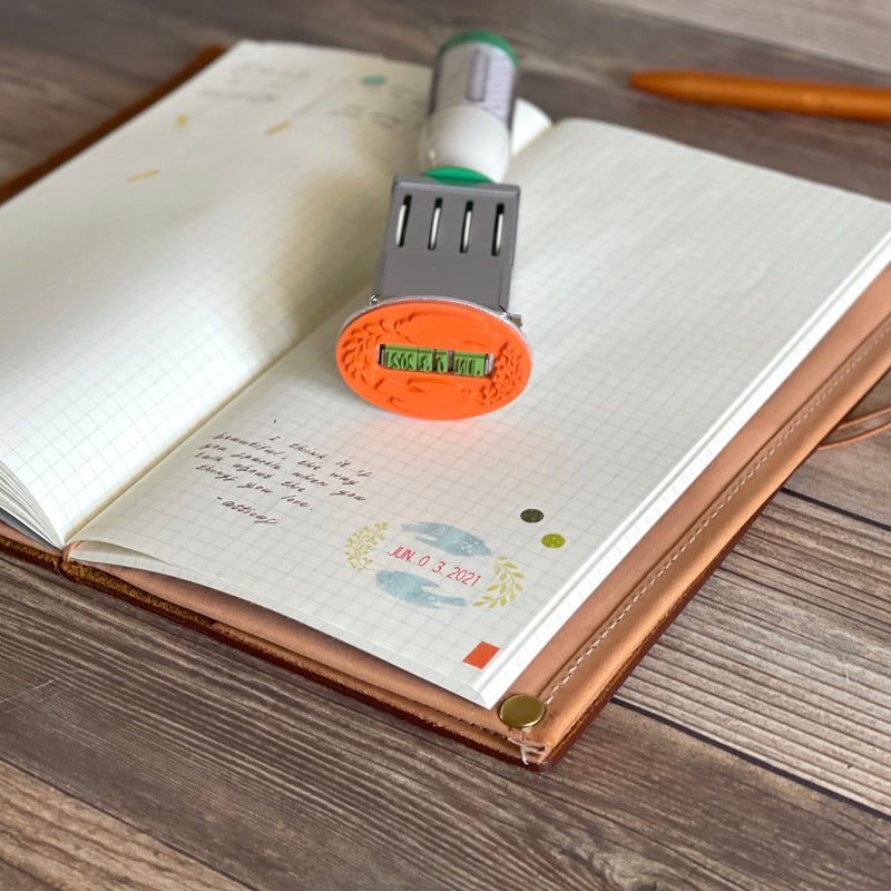 [Mizushima Stamp] Date Stamp with Frame