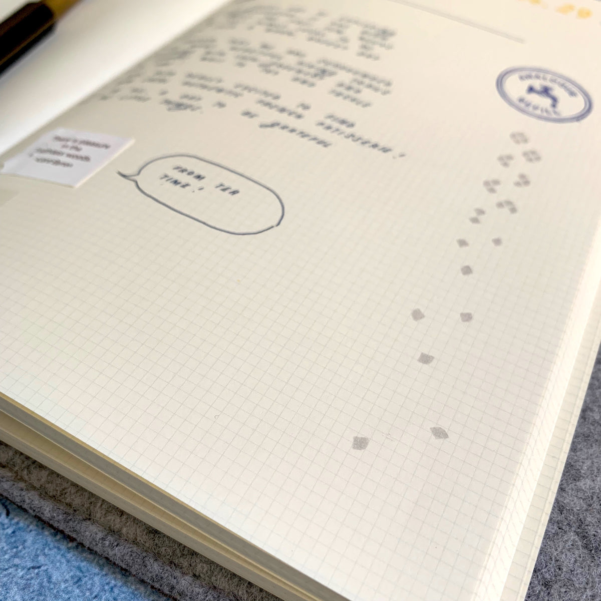 [KLEIDxLIFE] Noble Grid Notebook (A5)