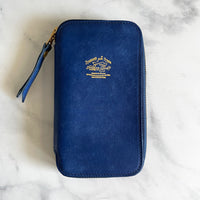 [TSL] Leather Zip Pen Case // Summer Blue [LIMITED EDITION]