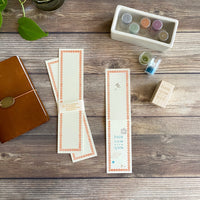 [Classiky]Letterpress Folded Memo Card