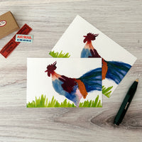 [BK Original Postcard] Rooster by Coco