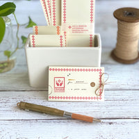 [Classiky]Letterpress Folded Memo Card