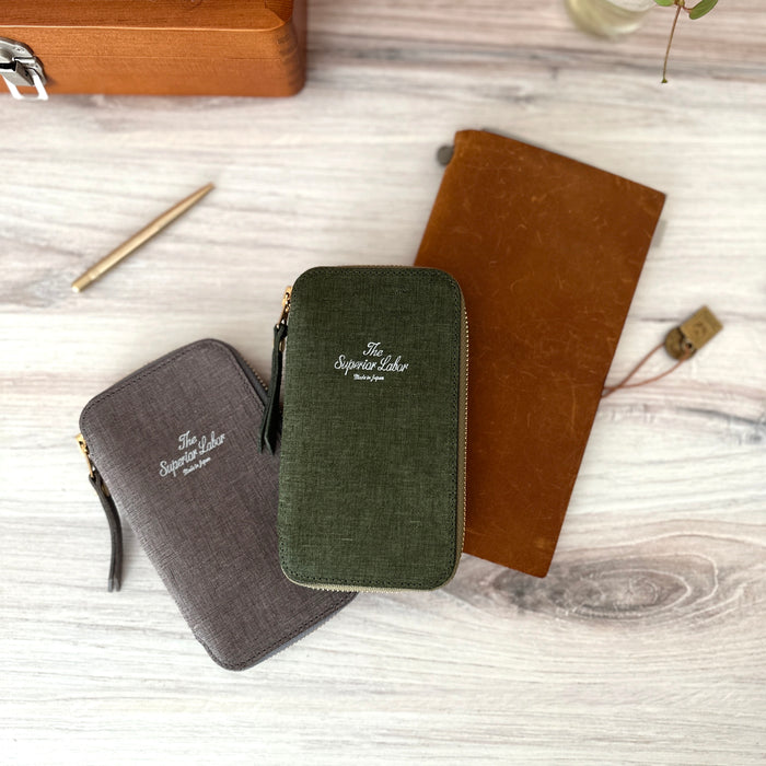 [TSL] Leather Zip Pen Case [2022 LIMITED EDITION]