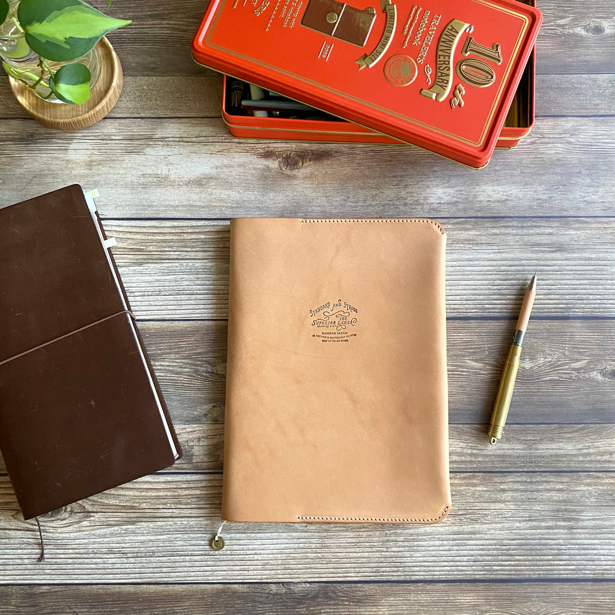 leather notebook cover