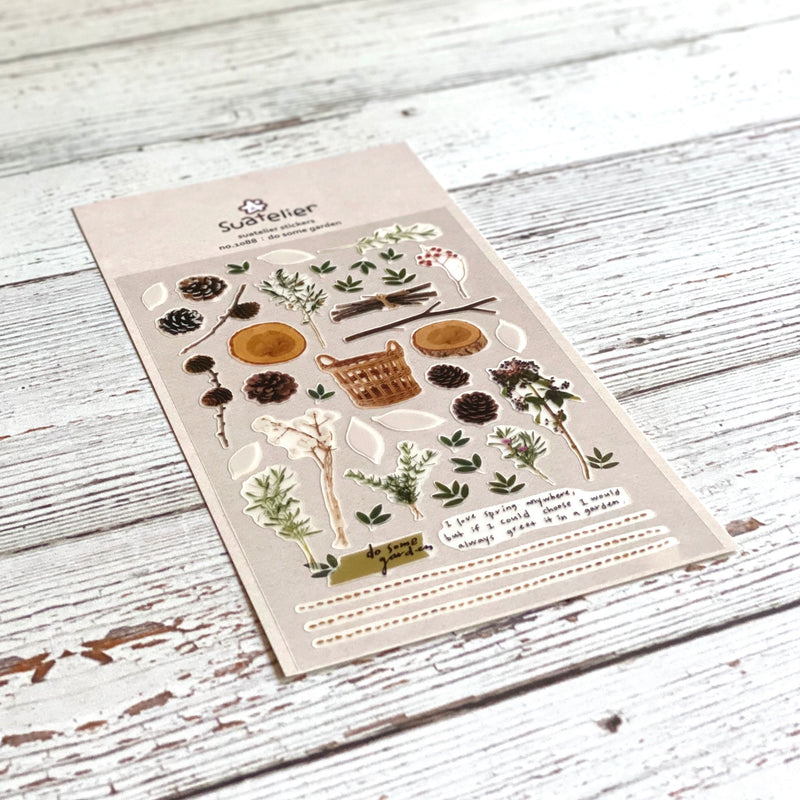 [Suatelier Stickers] do some garden