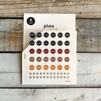 [Suatelier Stickers] plain.28 weekly