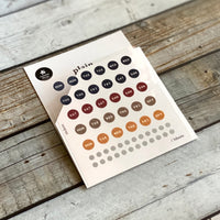 [Suatelier Stickers] plain.28 weekly
