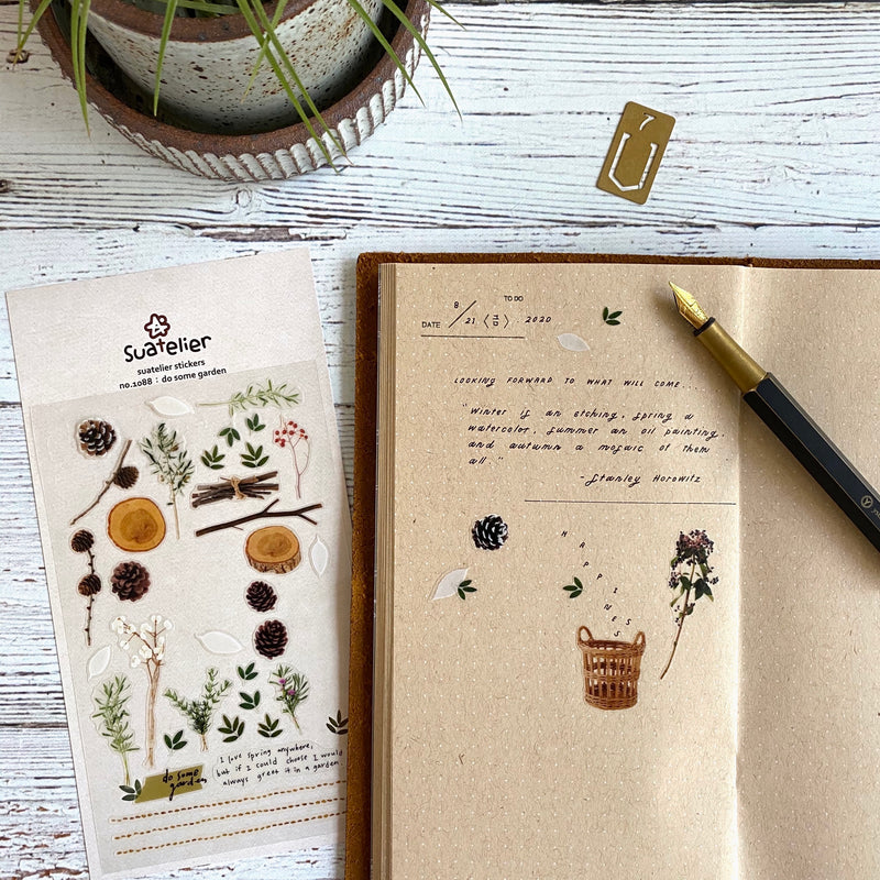 [Suatelier Stickers] do some garden