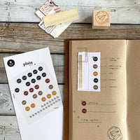 [Suatelier Stickers] plain.28 weekly