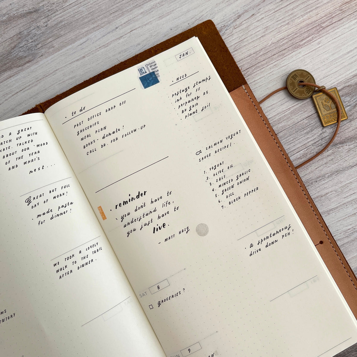 [BKxTRC] JIYU Weekly Planner