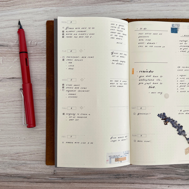 [BKxTRC] JIYU Weekly Planner