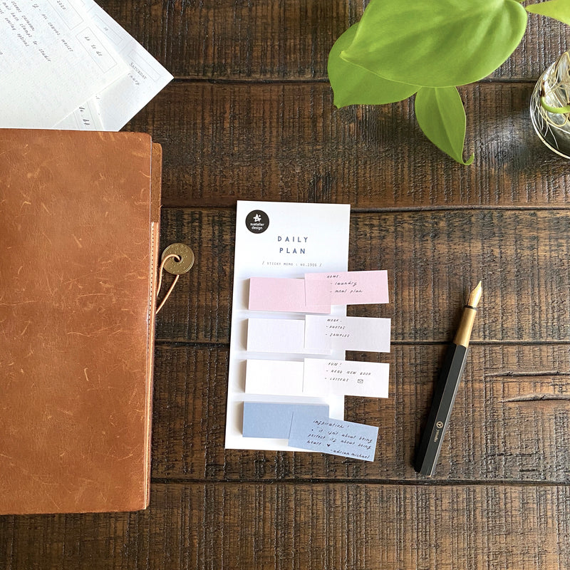 [Suatelier Sticky Note] daily plan. 06