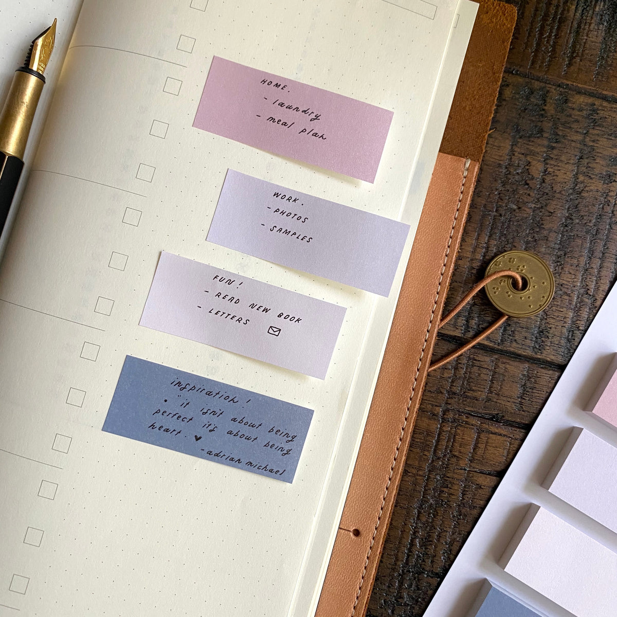 [Suatelier Sticky Note] daily plan. 06