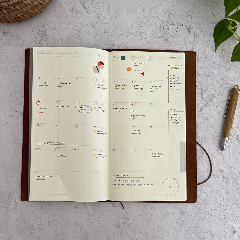 [BKxTRC] JIYU Monthly Planner
