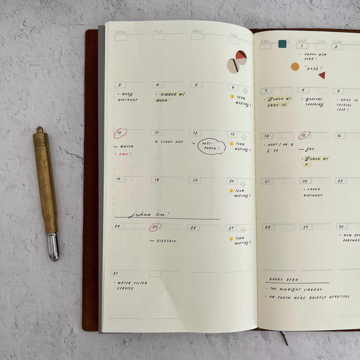 [BKxTRC] JIYU Monthly Planner