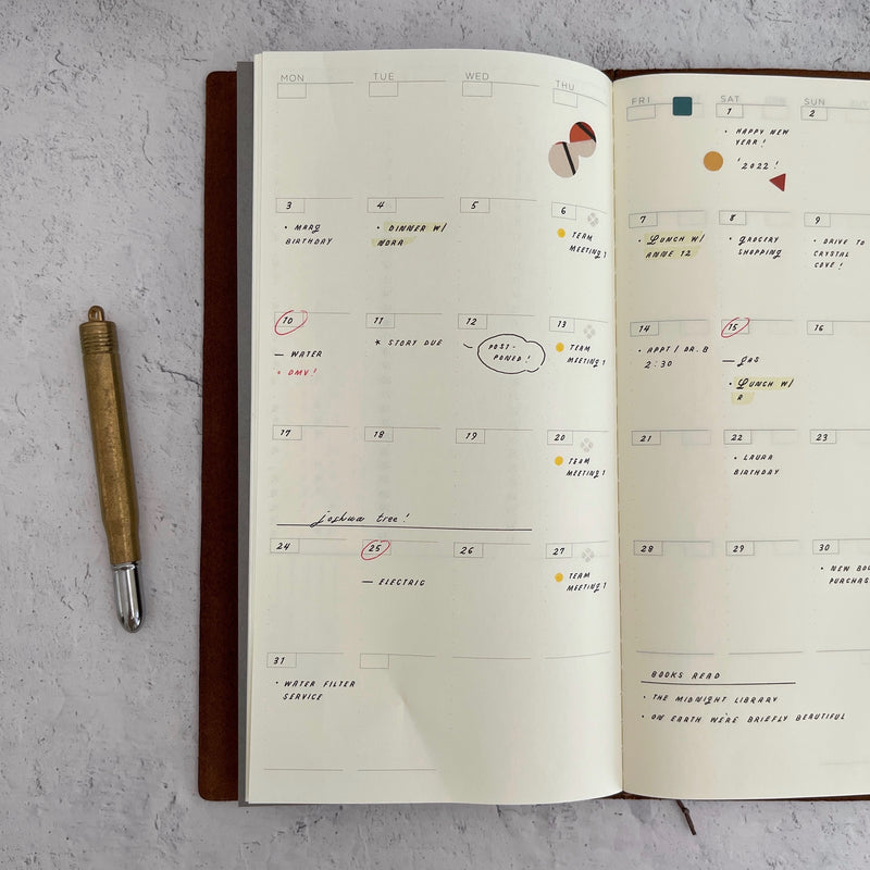 [BKxTRC] JIYU Monthly Planner