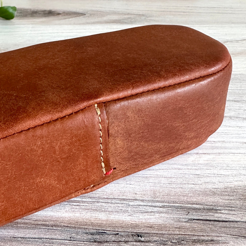[Classiky] Oval Leather Box