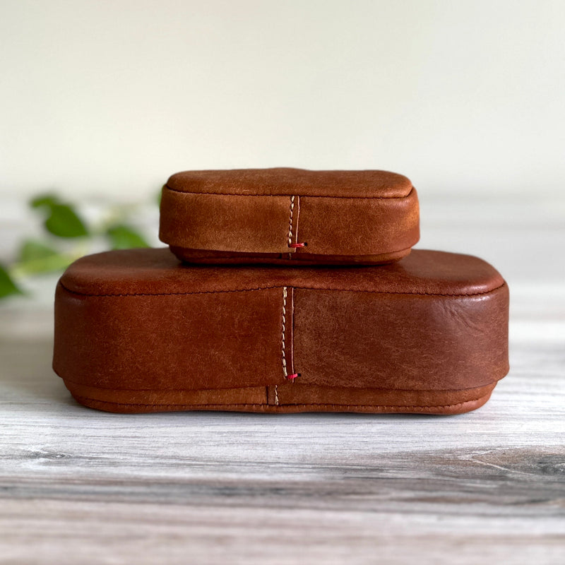 [Classiky] Oval Leather Box