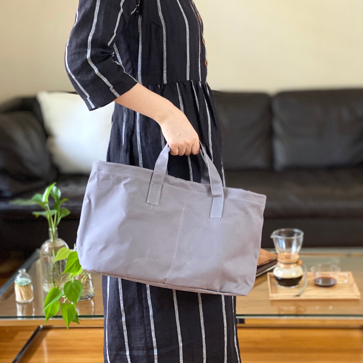 Canvas & Leather Day Tote, ARTIFACT