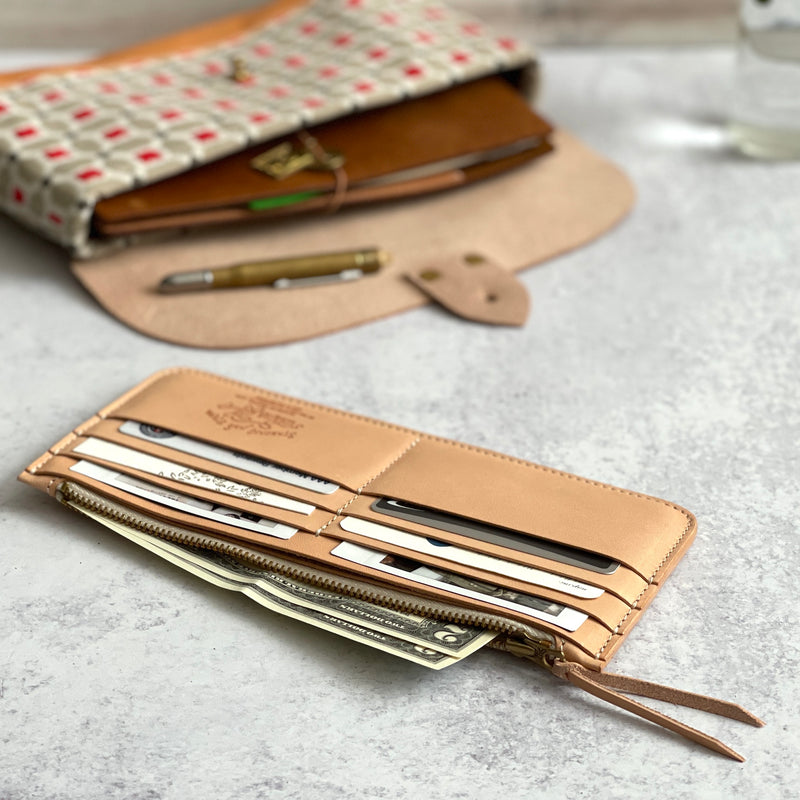 [TSL] Fabric Wallet Bag // Hop Scotch