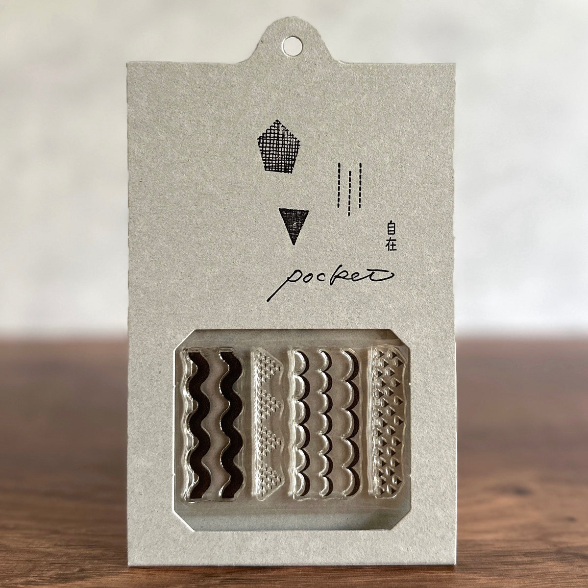 Mizushima Clear Stamps] Acrylic Block – Baum-kuchen