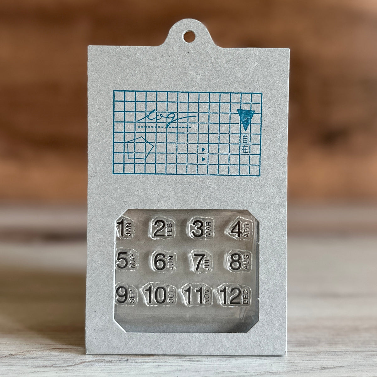  Clear Stamp Perpetual Calendar Stamp Date Hanko Stamp Collage  : Office Products