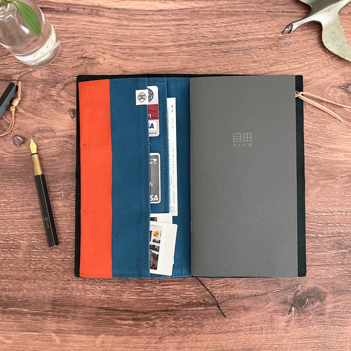 [BKxTSL] All Canvas Wallet // Evening Poppy