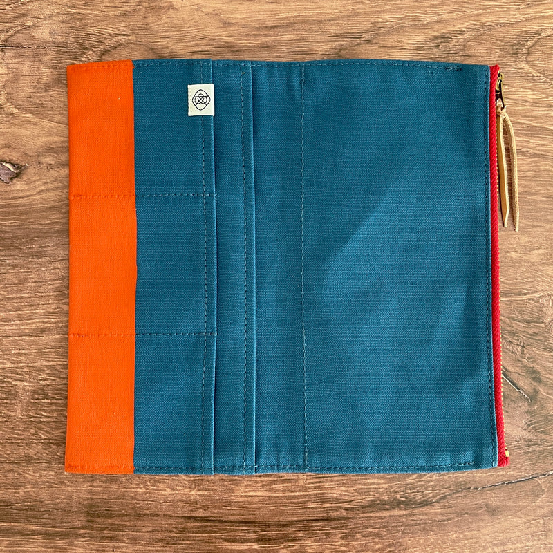 [BKxTSL] All Canvas Wallet // Evening Poppy