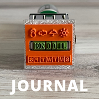 [Mizushima Stamp] Date Stamp with Frame