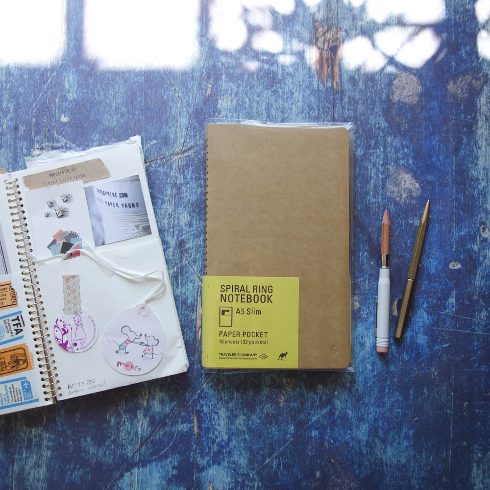 TRC] Kangaroo Spiral Notebook with Pockets – Baum-kuchen