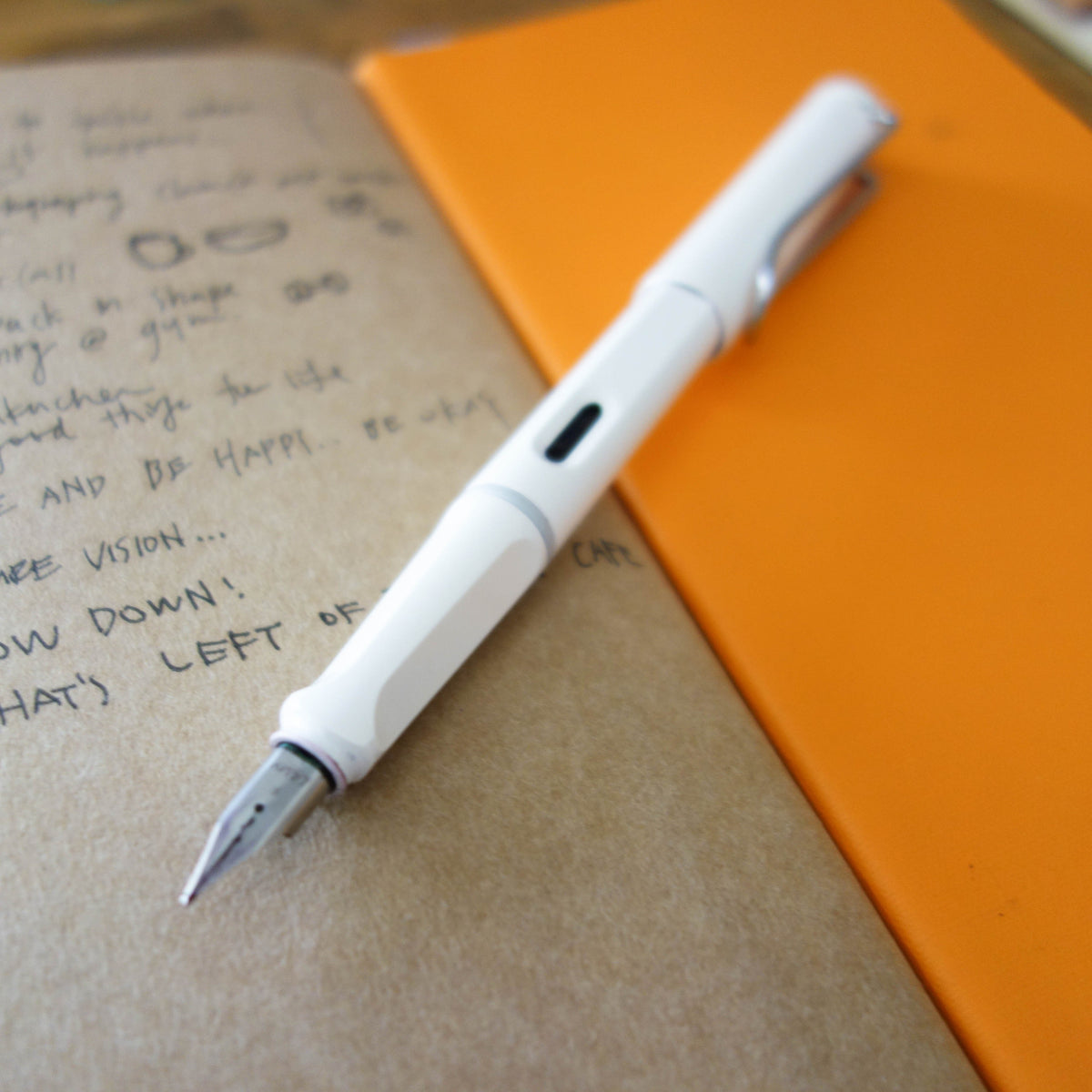 [Lamy Fountain Pen] Safari "White"