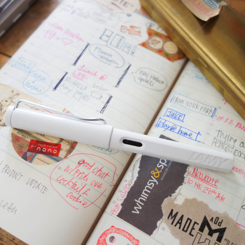 [Lamy Fountain Pen] Safari "White"
