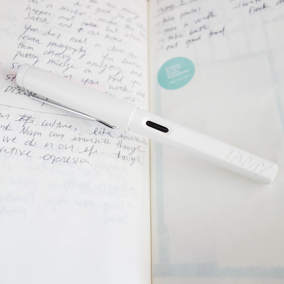 [Lamy Fountain Pen] Safari "White"