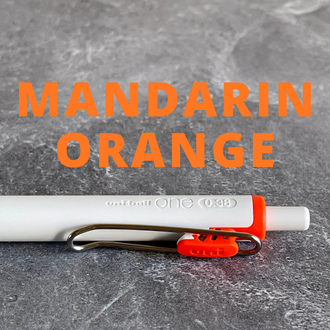 Uni-Ball One Gel Pen - 0.38 mm - Mango Orange