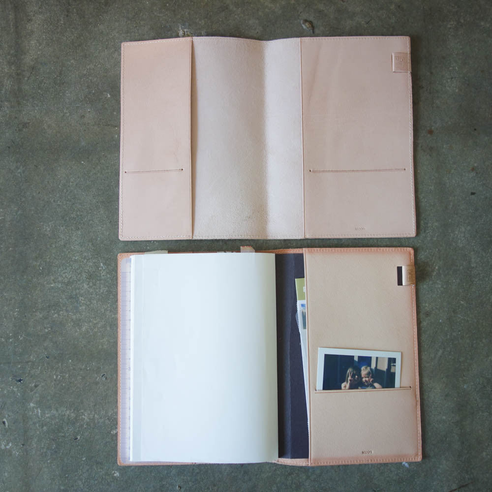 Midori MD Goatskin Notebook Cover - (A4) - NOMADO Store