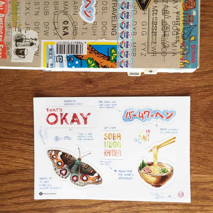 [BK Original Sticker] Okinawa, Japan