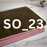 [Roterfaden] SO_23 Antique Rose // Olive (A5)
