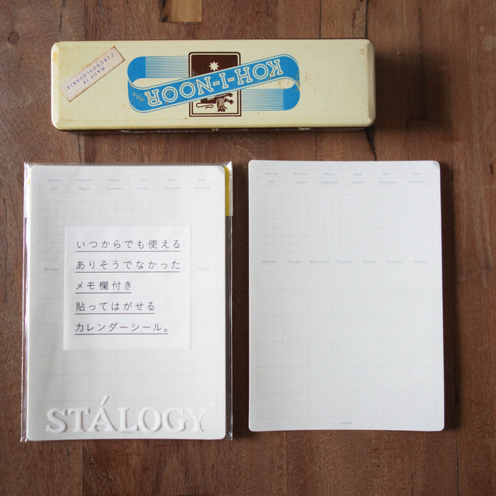 [Stalogy Sticker] Monthly Calendar