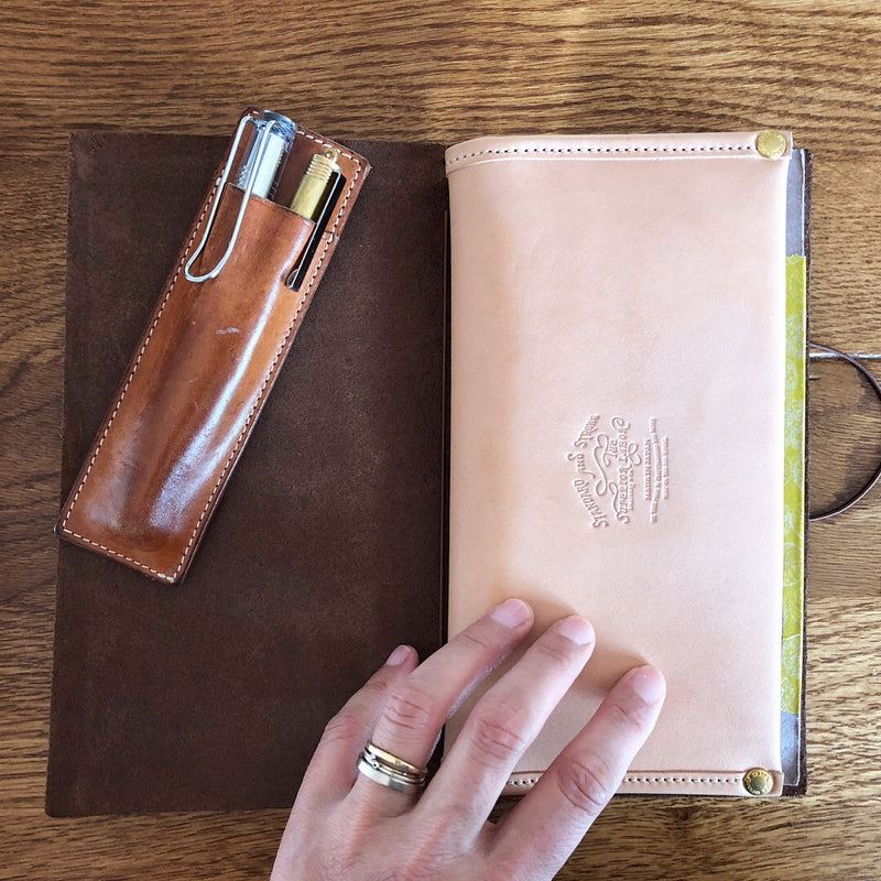 [BKxTSL] All Leather Travel for Life Wallet (Regular)