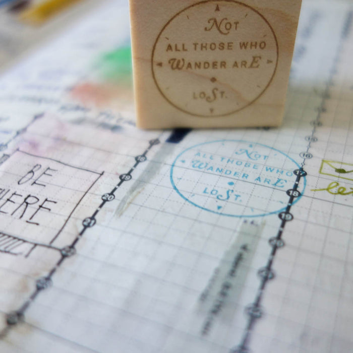[BK Original Stamp] Not All Those Who Wander are Lost