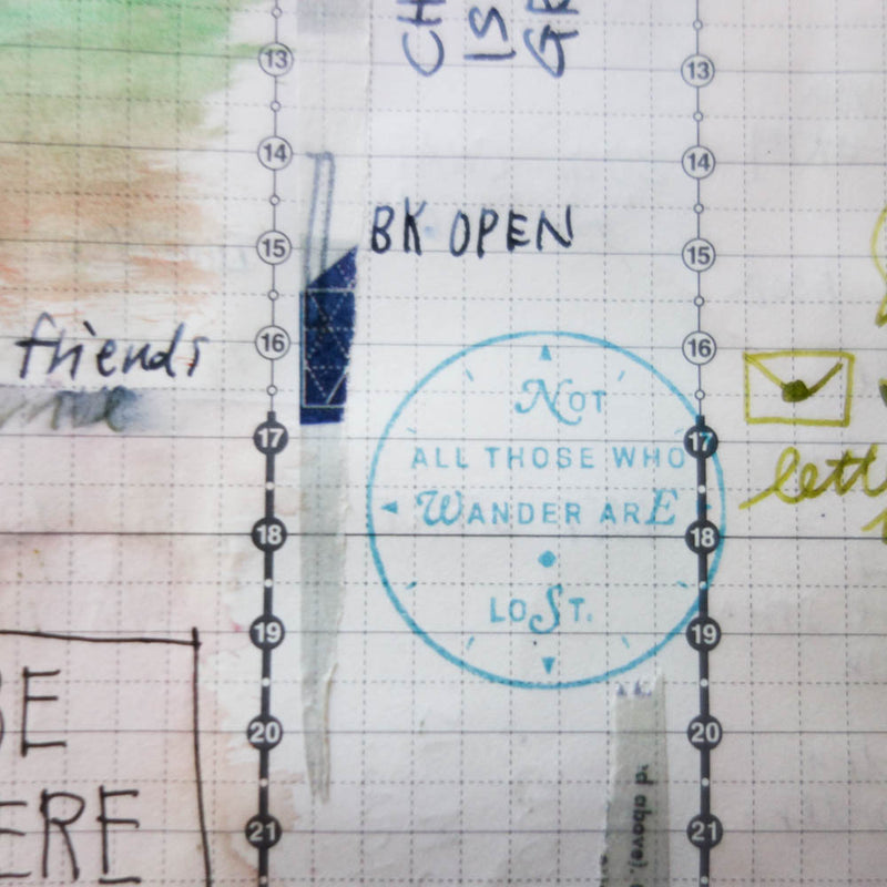 [BK Original Stamp] Not All Those Who Wander are Lost